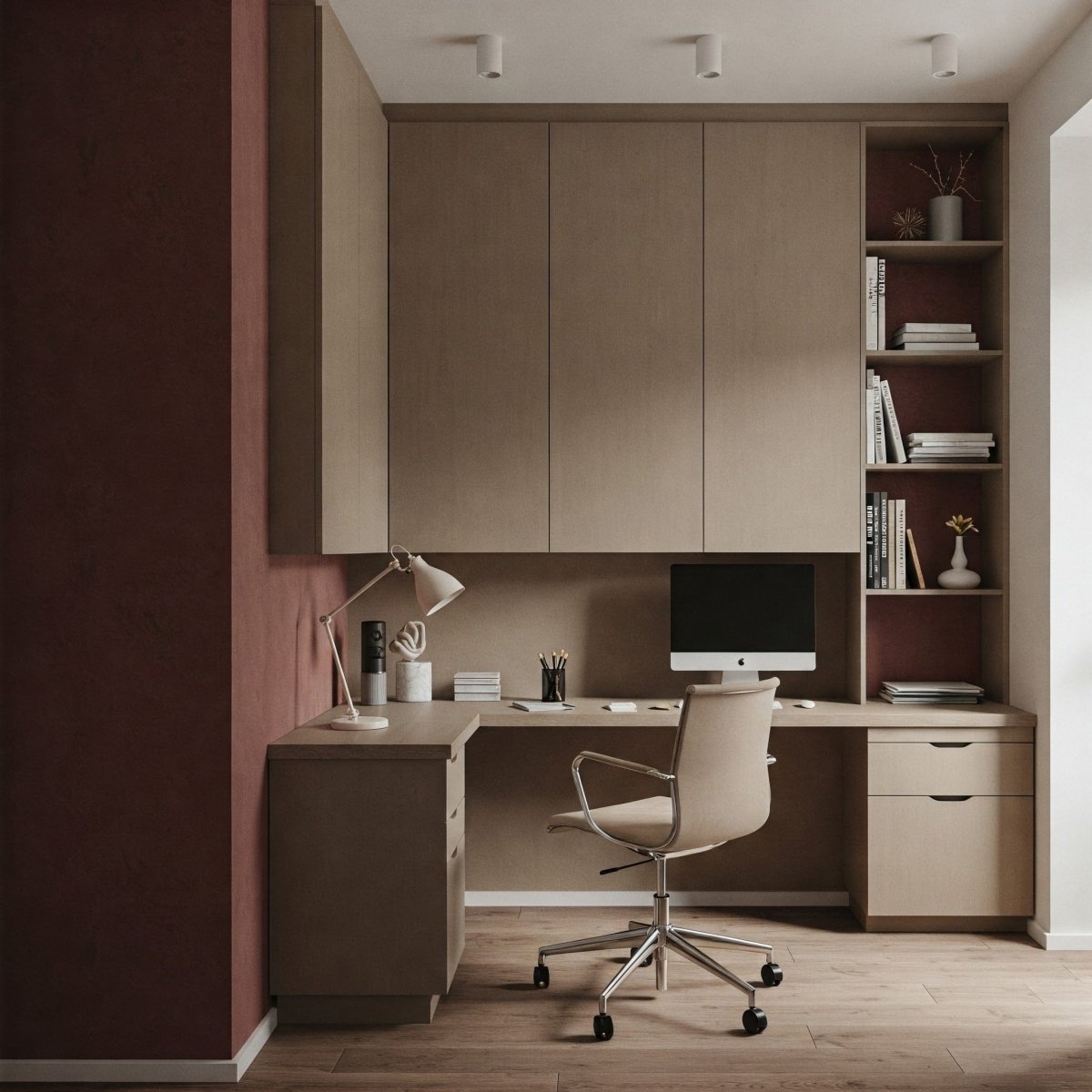 Montagna Rossa - Brown-Red Limewash Wall Paint