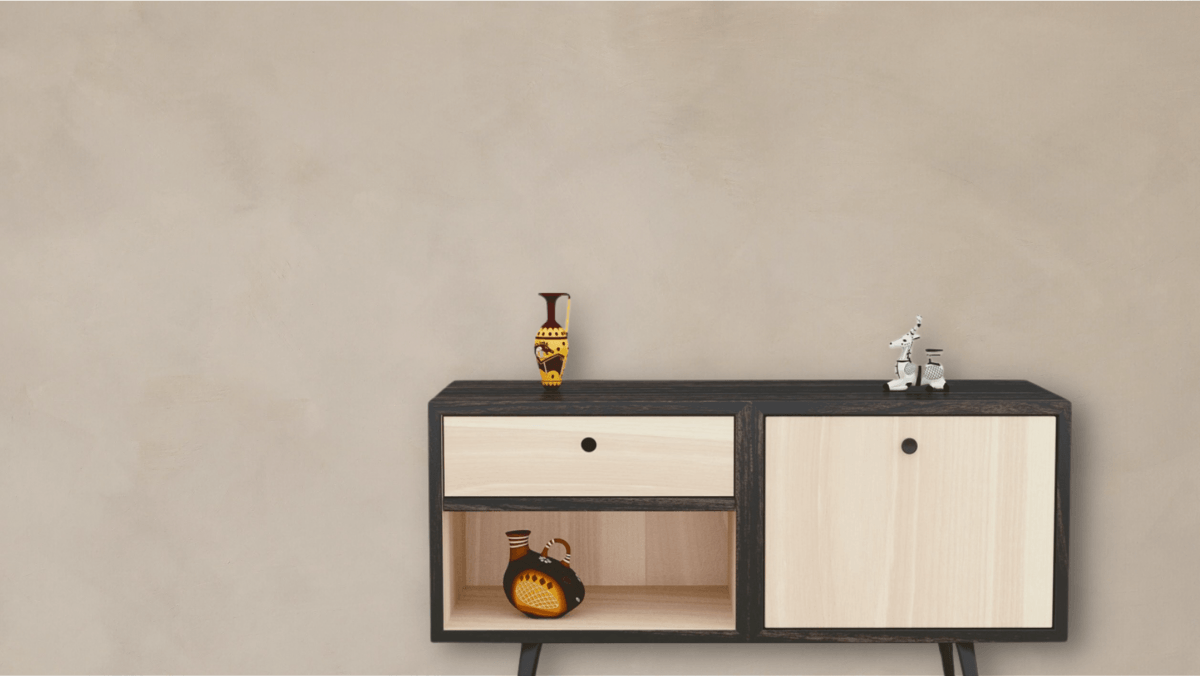 Limewash Tortora Color Wall