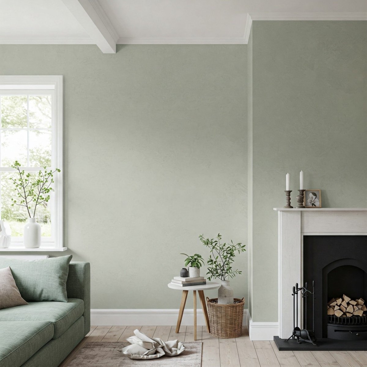 Celadon - Soft Green Limewash Wall Paint – Limewash Paint - James