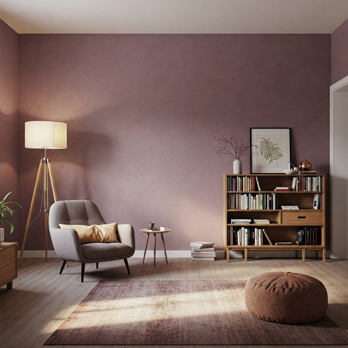 Melanzana - Purple Limewash Wall Paint