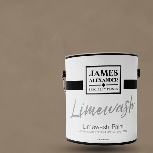 Ottone Vecchio - Brown Limewash Wall Paint