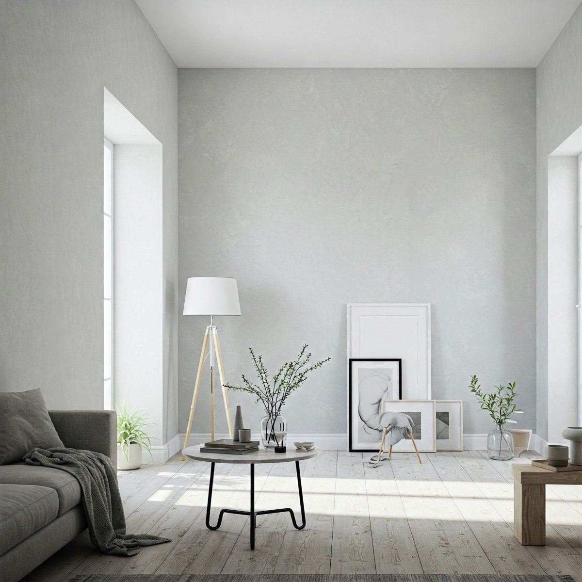 Peltro - Pewter Gray Limewash Wall Paint